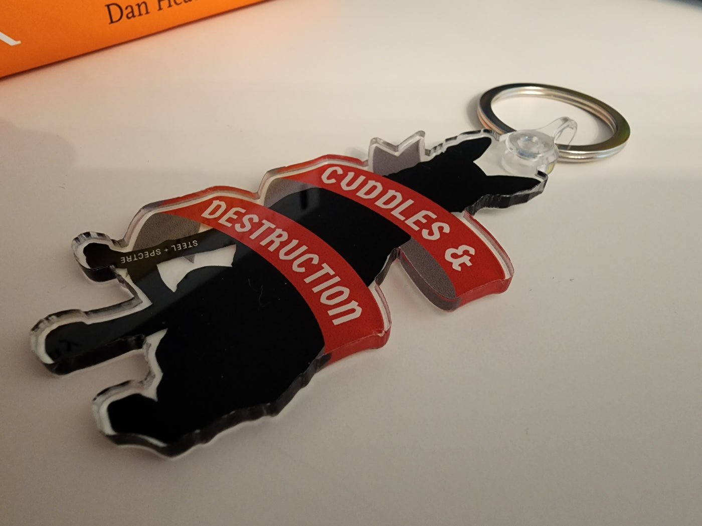 Cuddles & Destruction Keychain