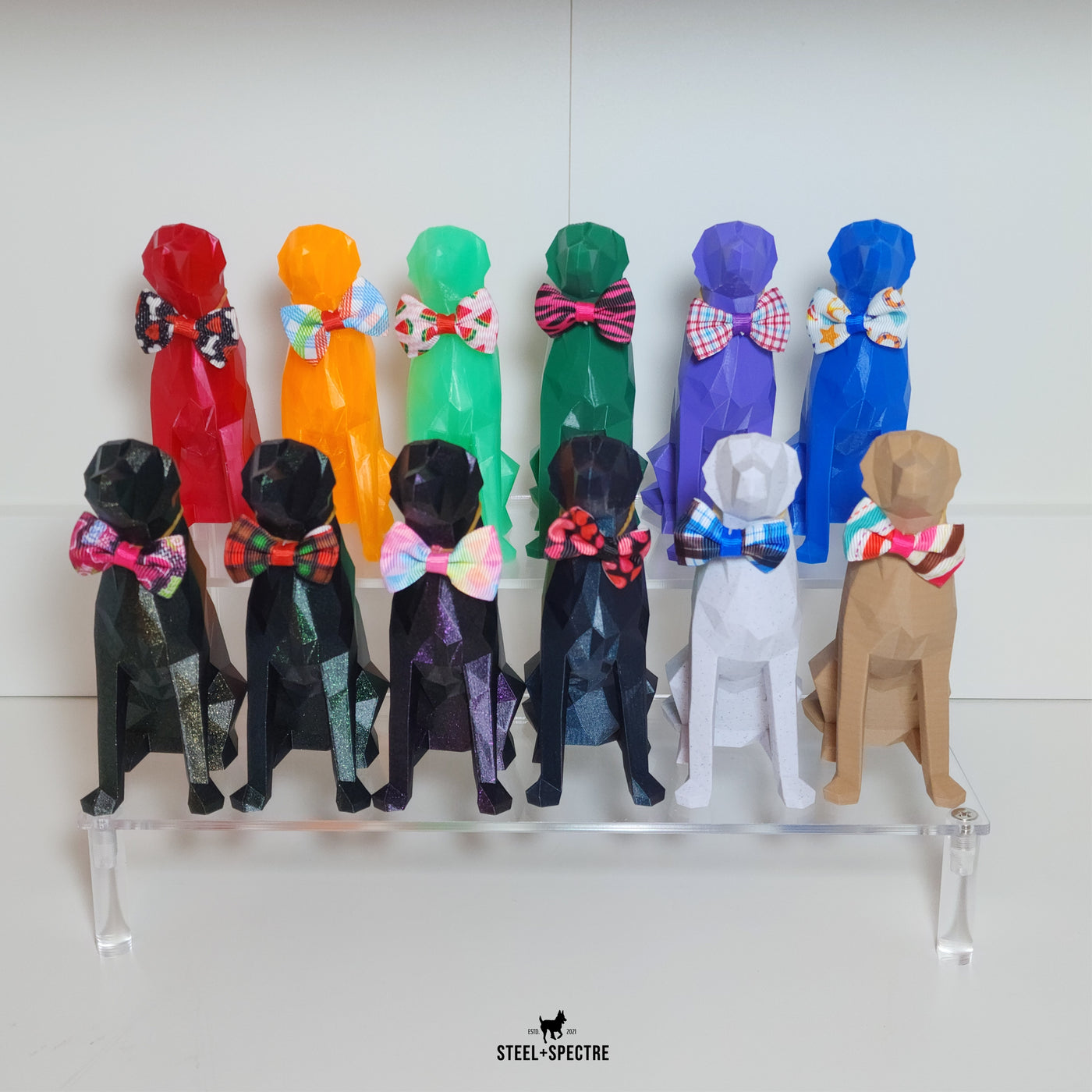 3D Printed Decorative Dog Figurines