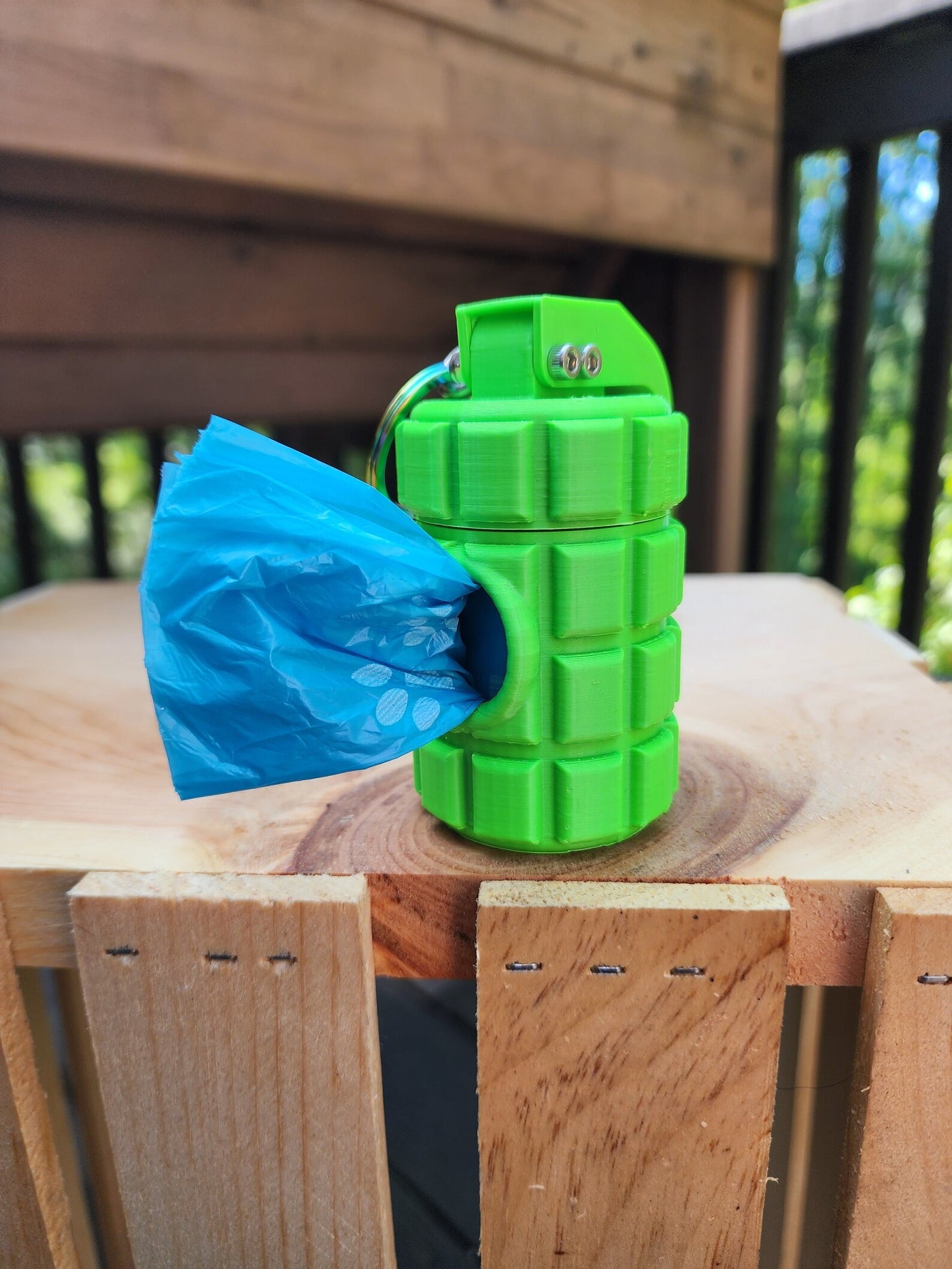 Dookie Bomb Poop Bag Holder