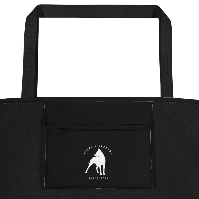 Belgian Malinois Balls Bites Bully Sticks Beach Bag