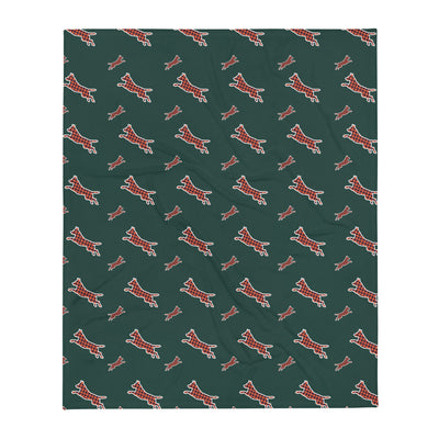 Belgian Malinois Plaid Throw Blanket